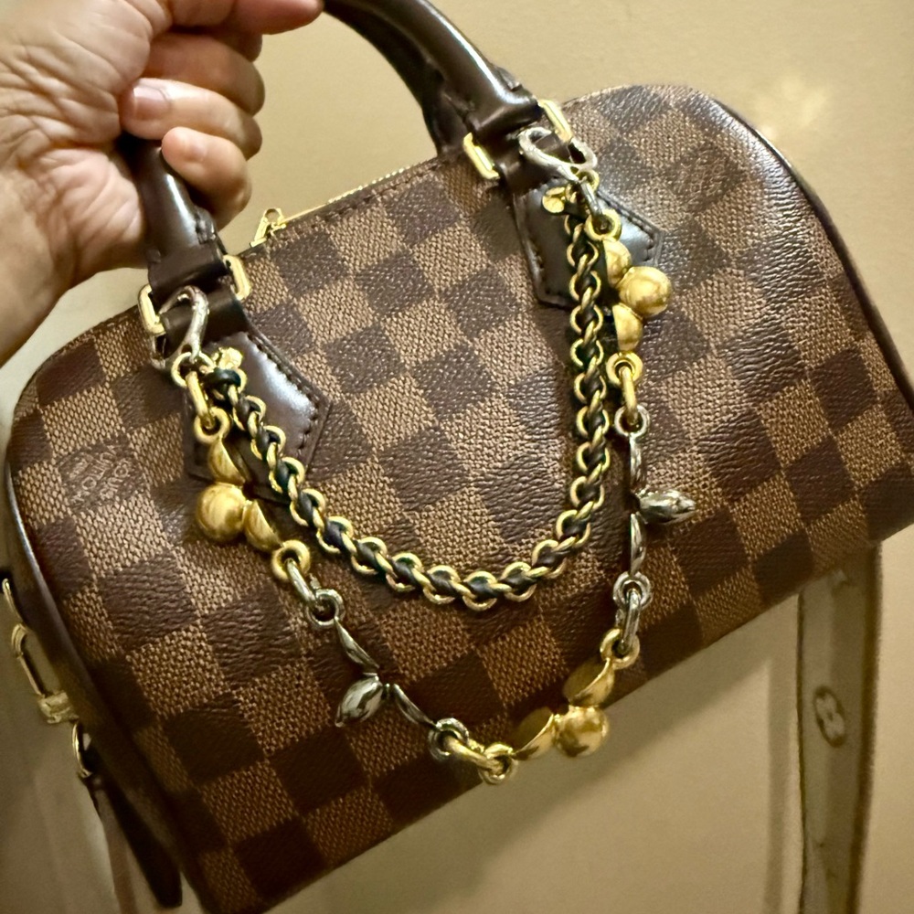 Sale🎉 Fm $750. Louis Vuitton Speedy 30 Soft Bag BAG CHARM - Picture 15 of 16